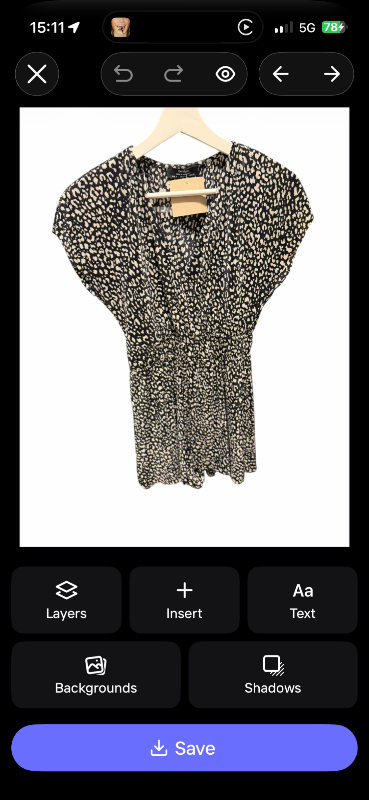 Sumarkjóll frá Bershka