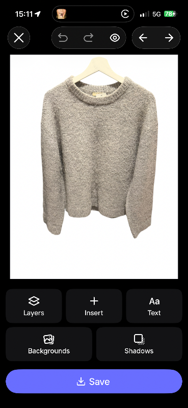 Gina tricot peysa