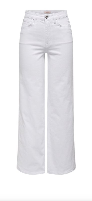 Aðeins Madison hvítar buxur.