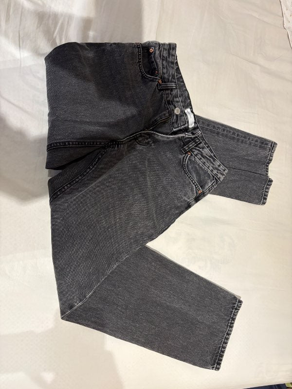 Gina Tricot gallabuxur svartar