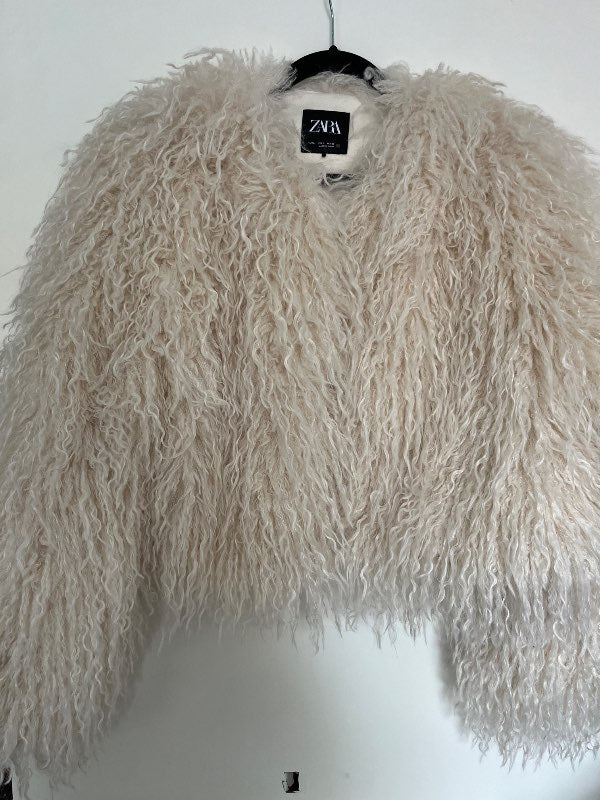 Zara faux fur