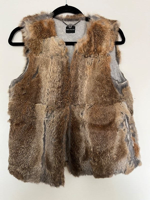 Faux fur vesti