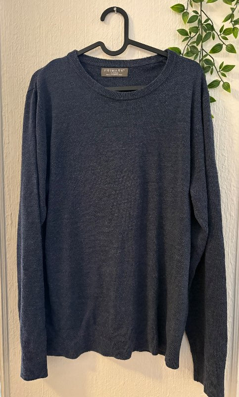 Primark dökkblá peysa