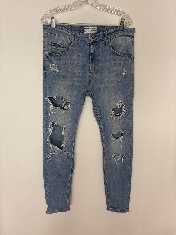 Bershka gallabuxur m/götum