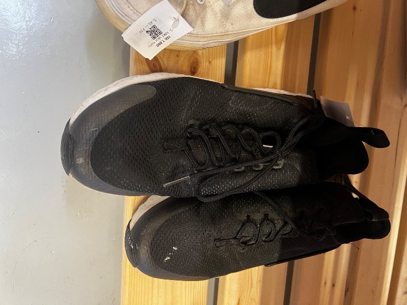 S- NIKE HURACHE skór svartir