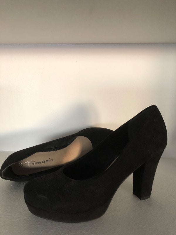 Tamaris svartir skór