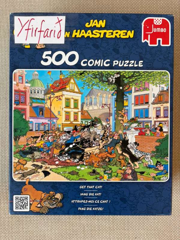 Púsl 500 stk.