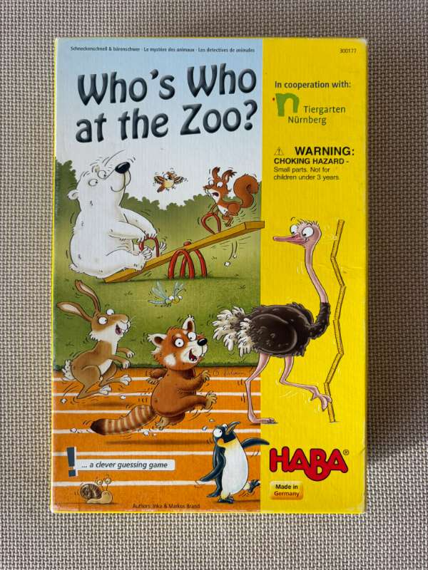 Spil - Who's who at the zoo
