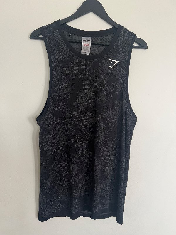 Gymshark - hlýrabolur svartur