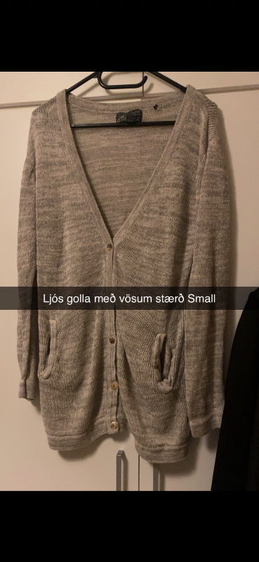 Ljós golla m/vösum