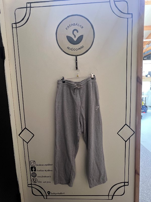 Jogging buxur gráar Gymshark