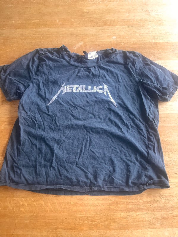 Metallica svartur bolur