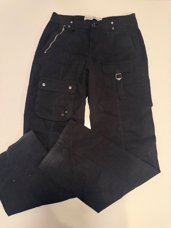 Bershka buxur - svartar
