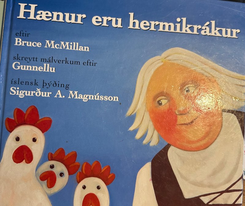 Hænur eru hermikrákur