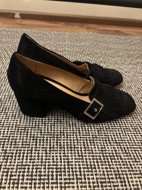 Svartir skór ónotaðir