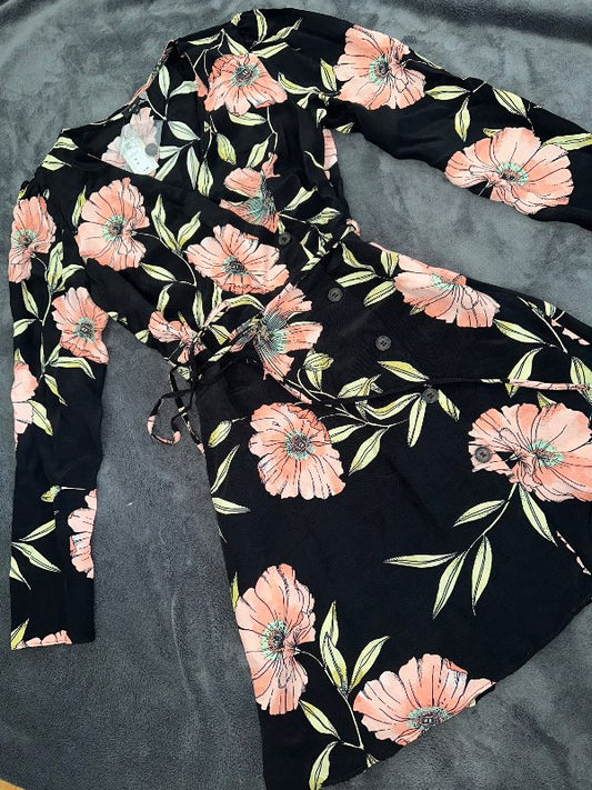 Áreyjakjóll blóma nýr