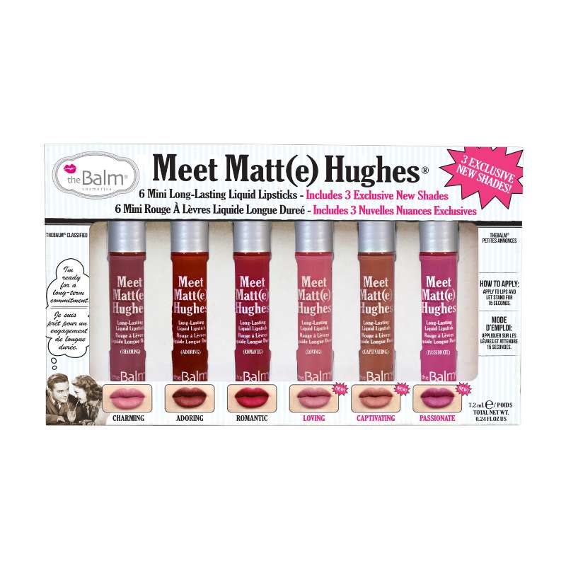 THE BALM Meet Matt(e) Liquid lipstick NÝTT