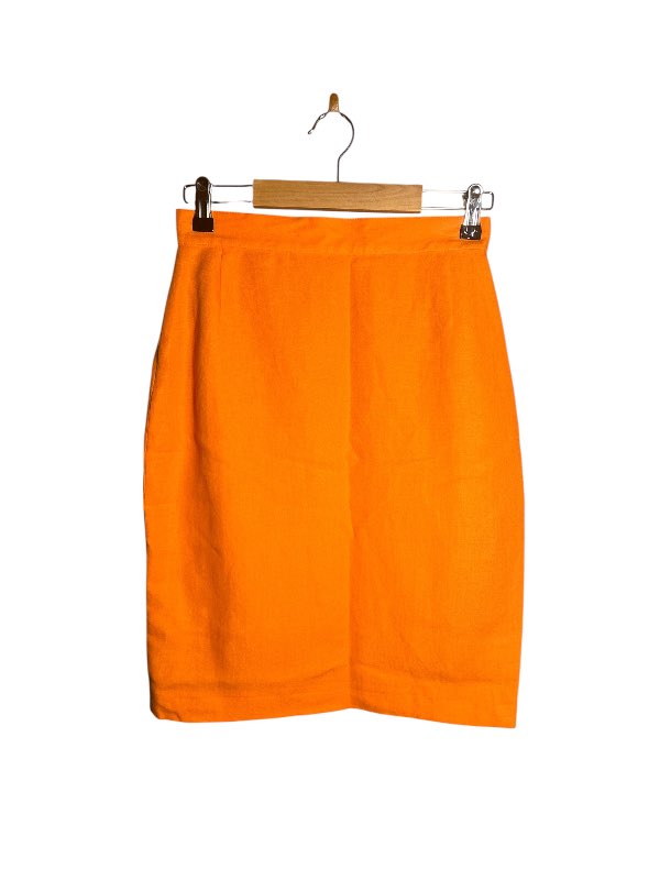 Orange skirt