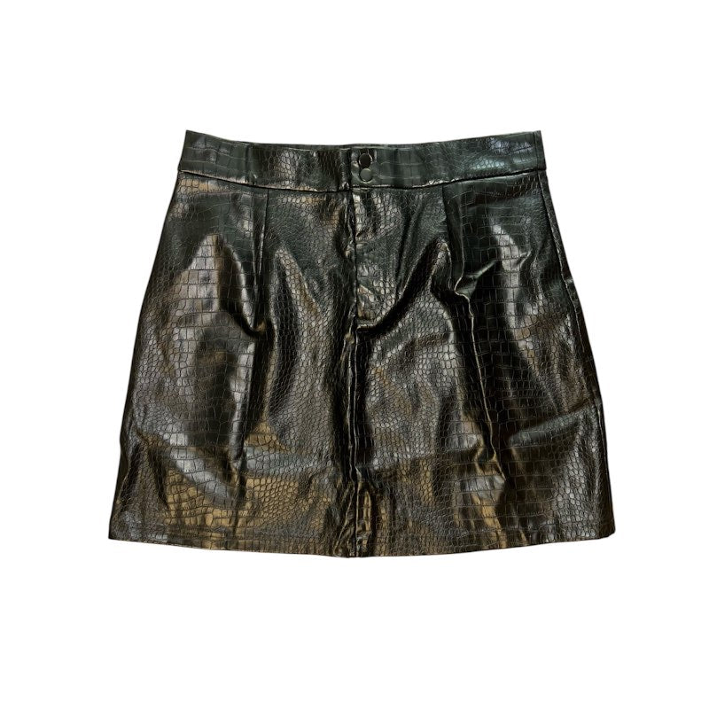 Leather skirt