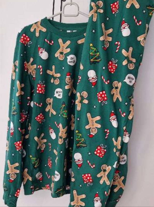 Náttföt piparkökukarlar