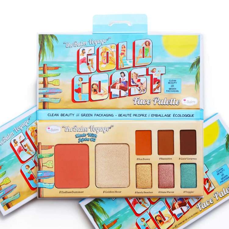 THE BALM Gold C face palette NÝTT