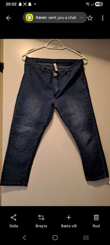 Gallabuxur stretch/stuttar