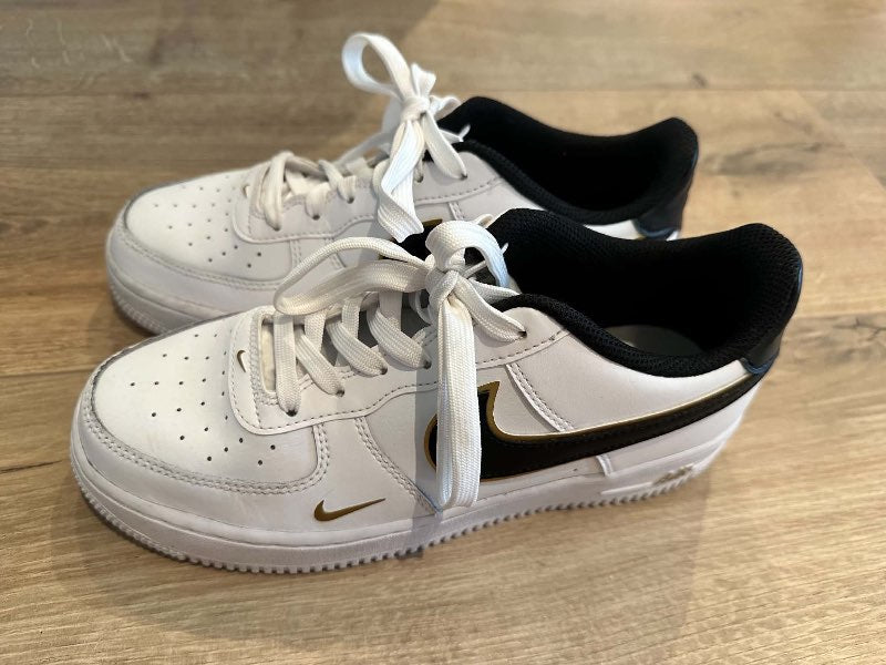 Nike air force hvítir/svartir