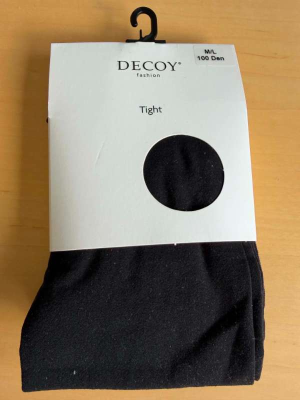 Decoy sokkab. 100 den svartar