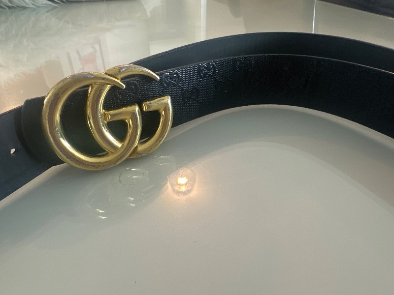CG belti svart Gucci