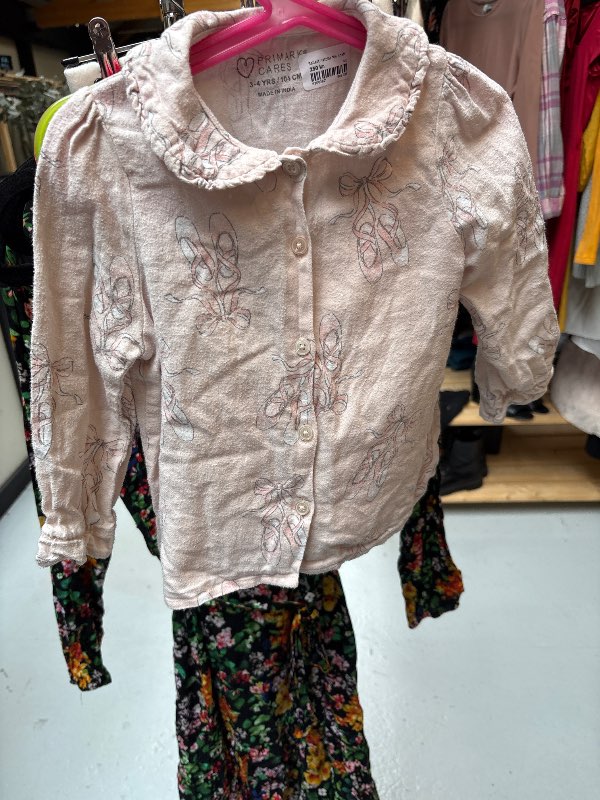 Primark balletskó náttföt