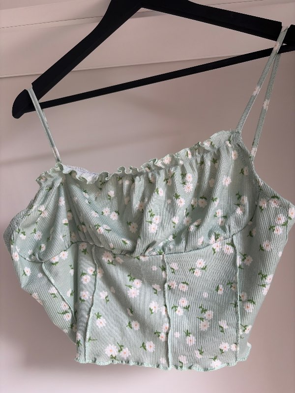 Shein grænn blómatoppur