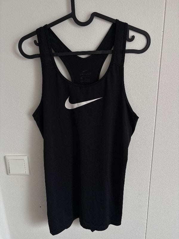 Nike æfingabolur svartur drifit L