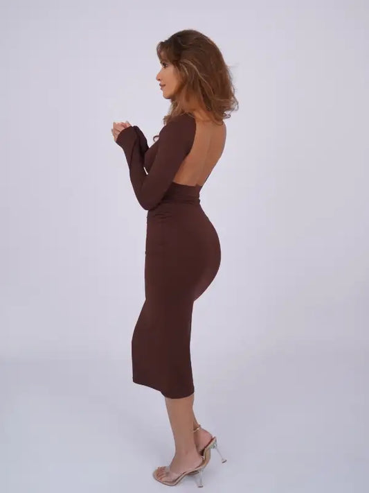 Venderbys backless kjóll s/m