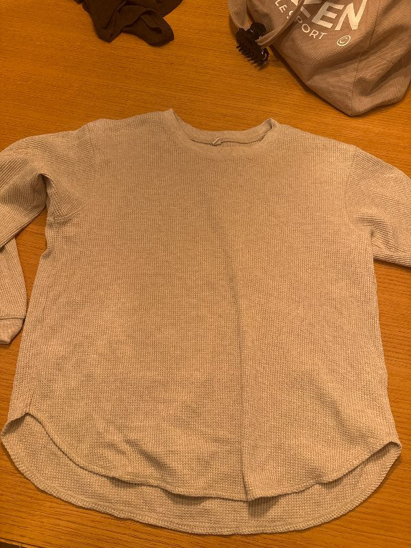 UNIQLO ljós langermabolur