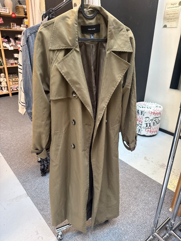 Kápa græn Vero Moda