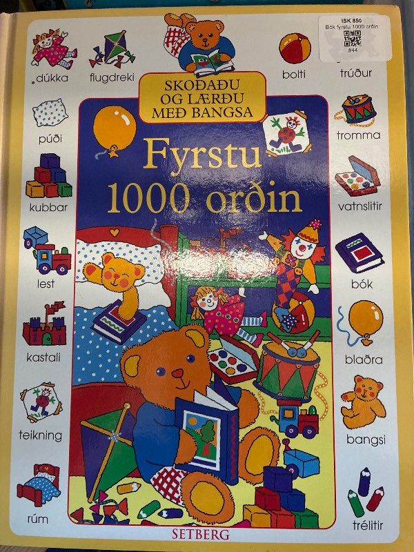 Bók fyrstu 1000 orðin