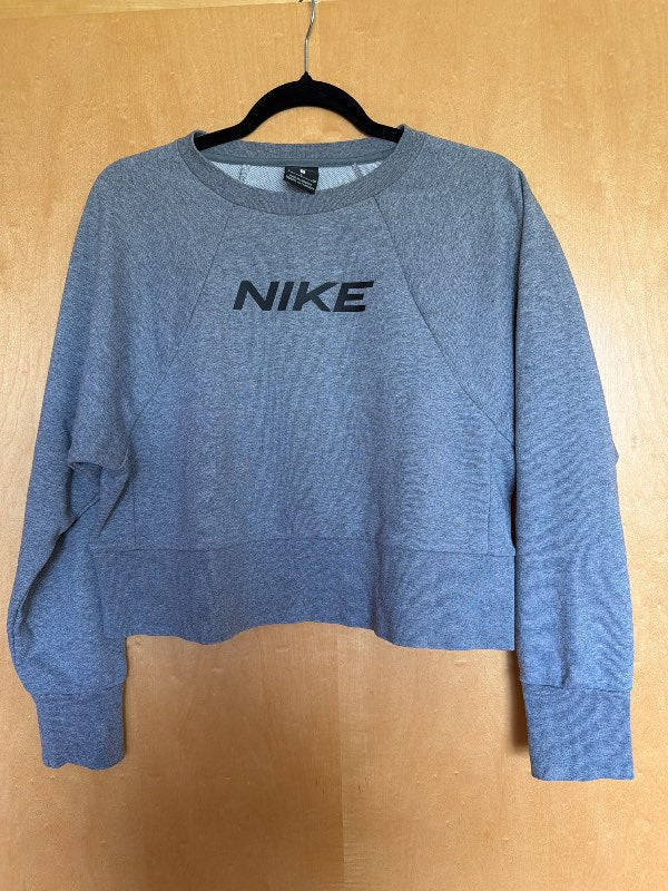 Nike dri-fit peysa grá