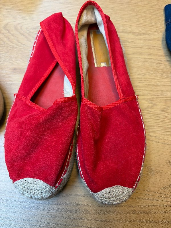 Rauðar espadrillur