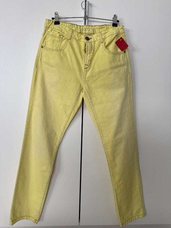 Denim buxur Zara gul