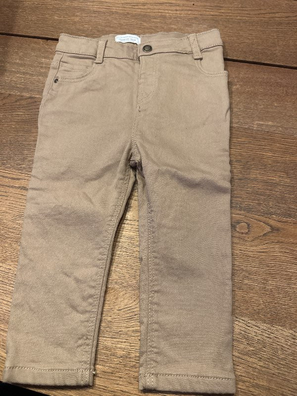 H&m beige gallabuxur