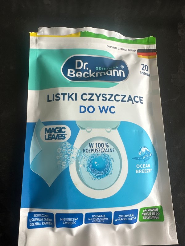 Dr.Beckmann wc hreinsi blöð pakki 1búið