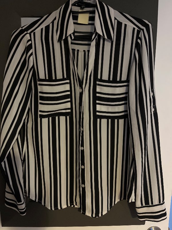 Express röndott skyrta