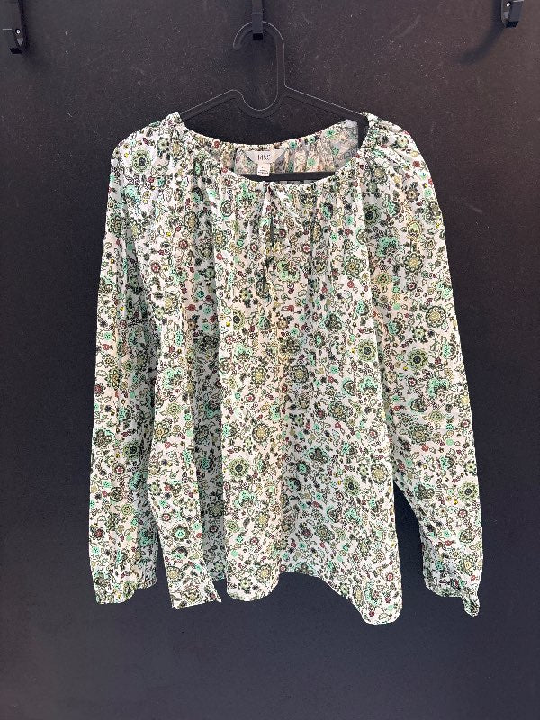 Blóma blússa frá M&S