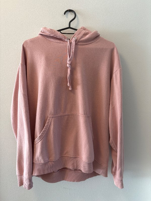 H&M bleik hettupeysa