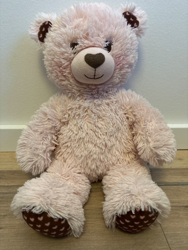 Build a bear bangsi ljósbleikur