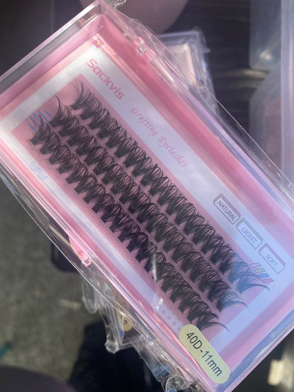 Fake clusters eyelashes