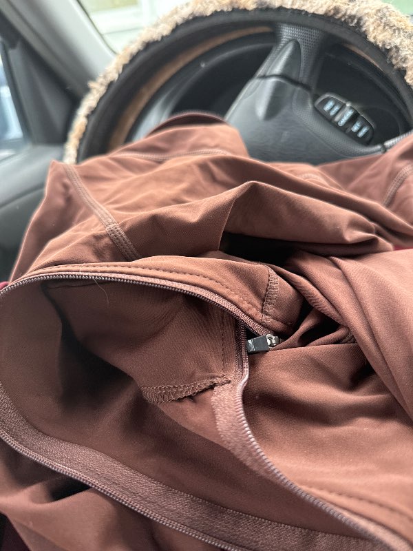 Brown sports top