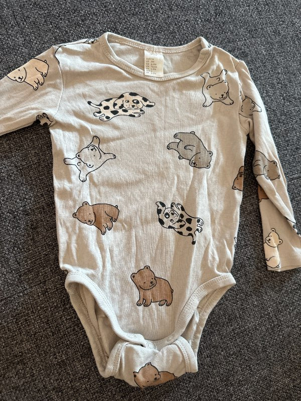 H&m brún hunda samfella