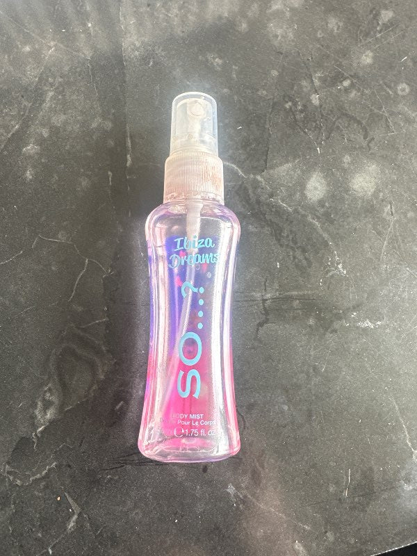 So Ibizan dreams body mist