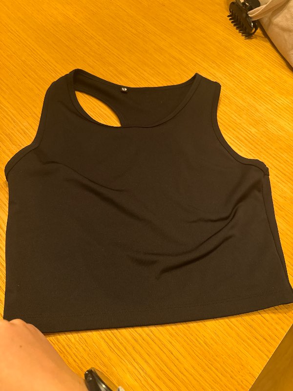 Womens best svartur hlýrabolur